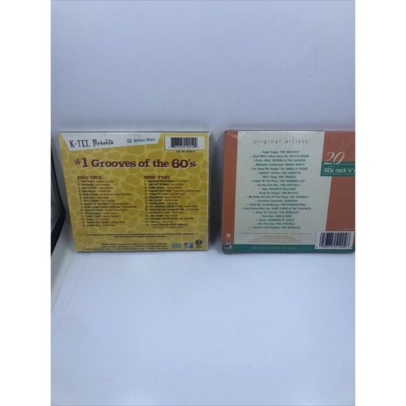 Number 1 Grooves of the 60S by Various Artists (CD, 2005) & 60s Rock’ N’ Roll - Picture 6 of 16